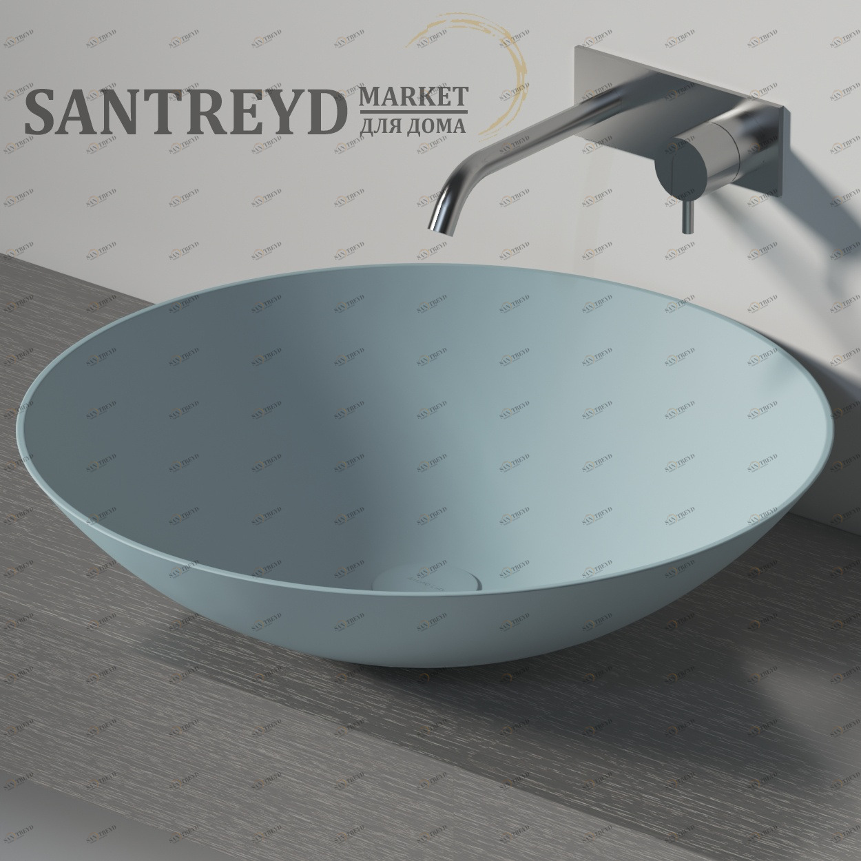 VELOTONDO54FALENA Накладная раковина на столешницу  круглая Antoniolupi 