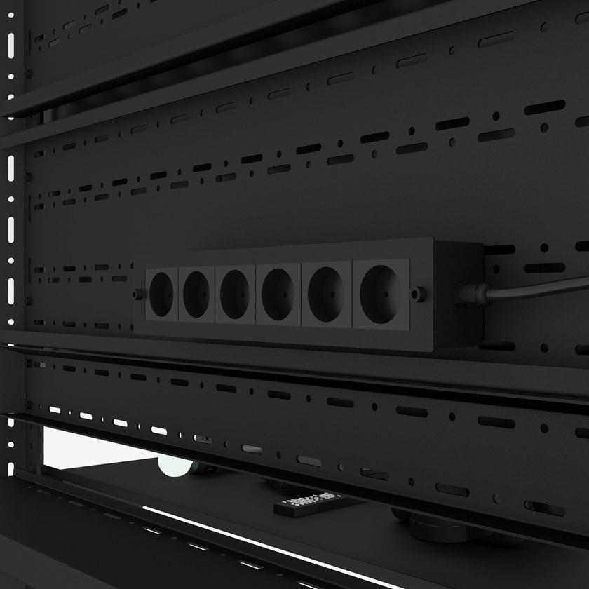 ODESD2 Напольный стальной поворотный монитор / подставка под телевизор X sun-id-1444493 - Вид №12