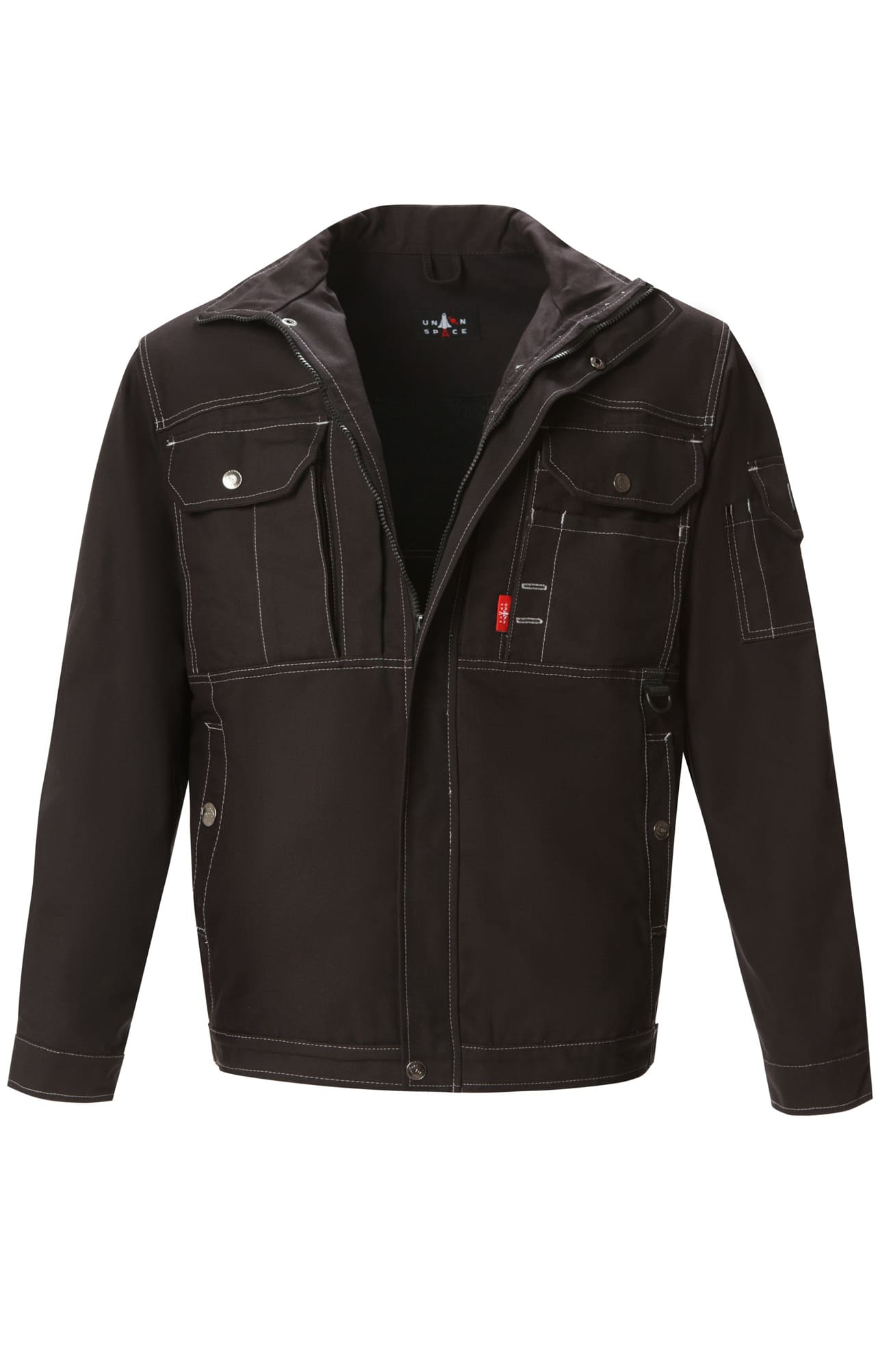 62595 Куртка  черная Union Space  Летняя спецодежда  размер 60-62/170-176  - Вид №2