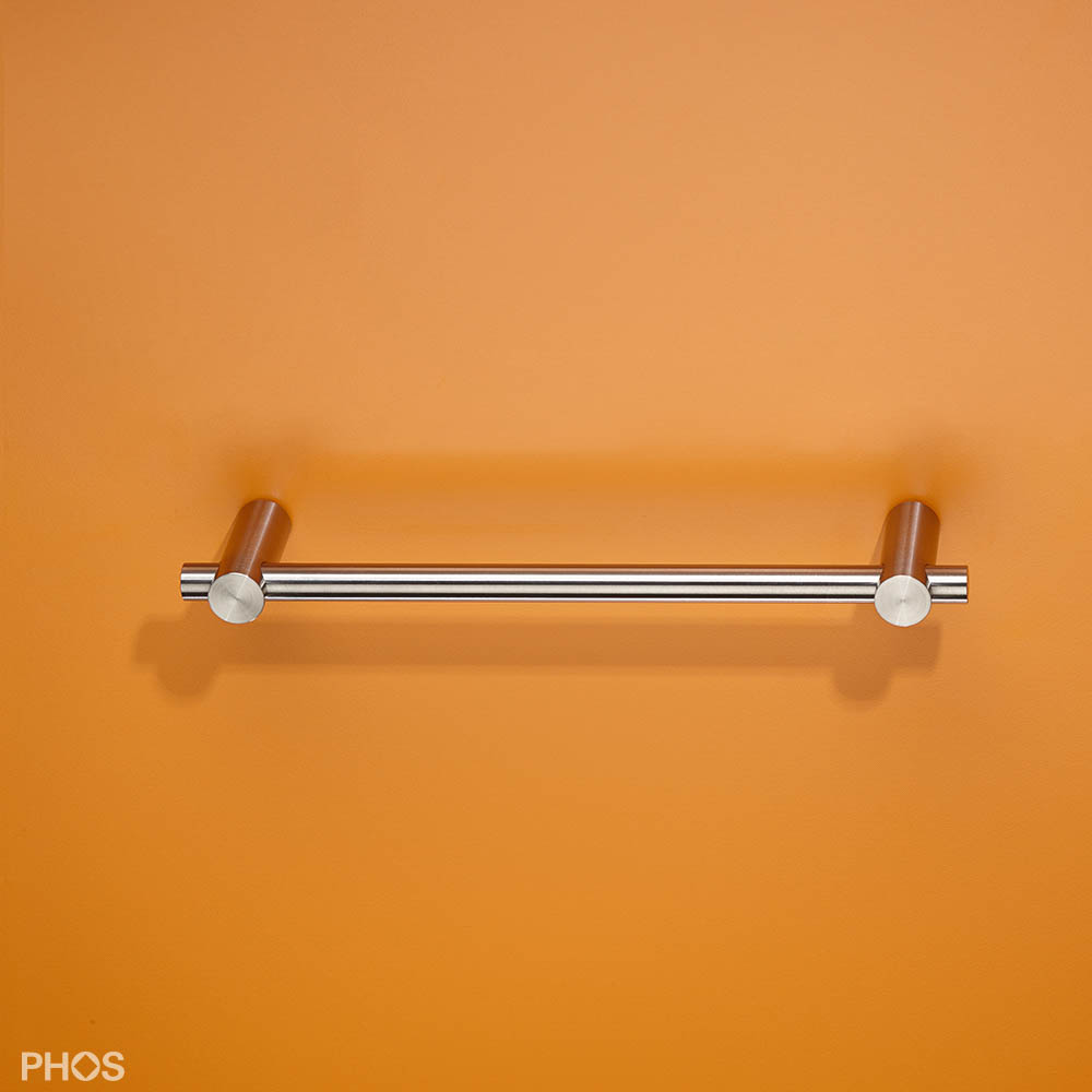 BG12-238 Ручка-дужка, сплошная, рукоятка ø12 мм, длина 20 см. PHOS  - Вид №1