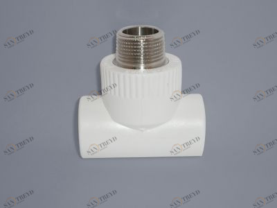 Тройник комбинированный (нар.рез.) 32-1 PP-R PROAQUA 27136