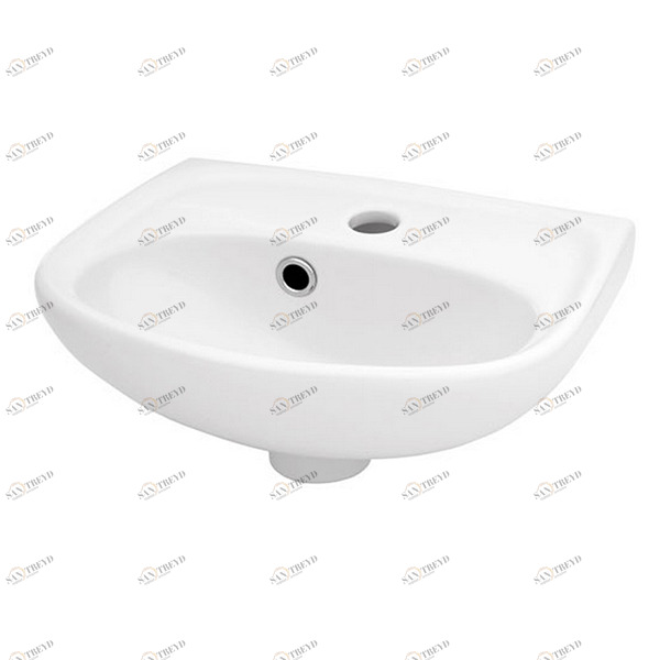 101655 Подвесная раковина настенная прямоугольная SANTEK  белая 