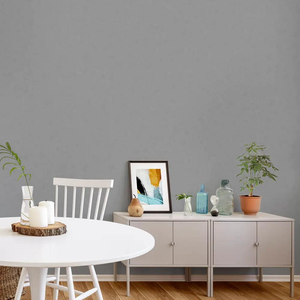 ELYSIUM Оди - Серые флизелиновые обои с текстурным рисунком 88642736 STLM-1487622 - Вид №2