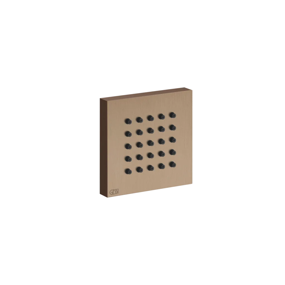 Корпус реактивного двигателя 32973 708 Gessi Inverso МЕДНЫЙ МАТОВЫЙ PVD 32973708