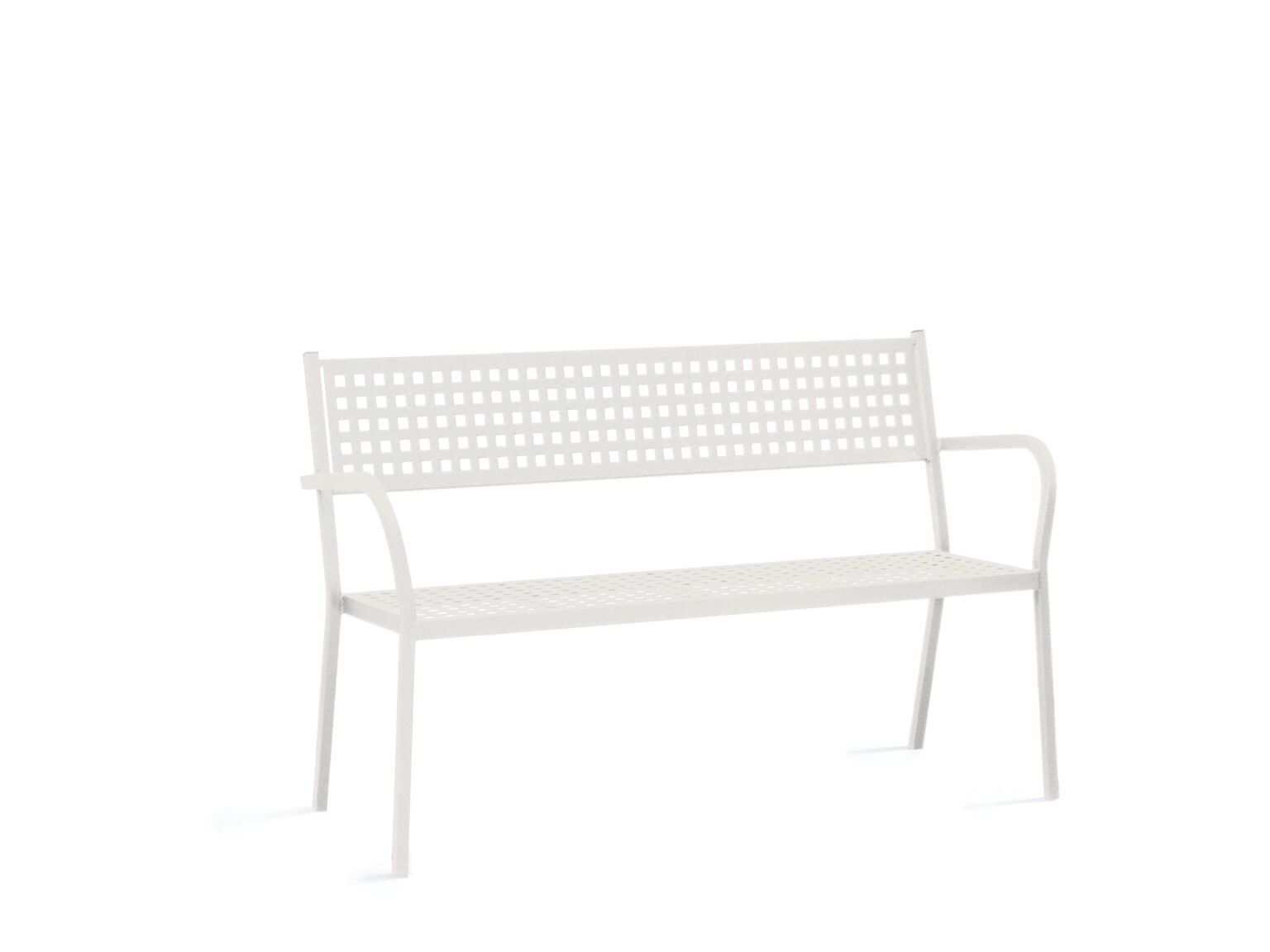 Металлическая садовая скамейка с подлокотниками Vermobil ARCH-00062963 - Вид №6