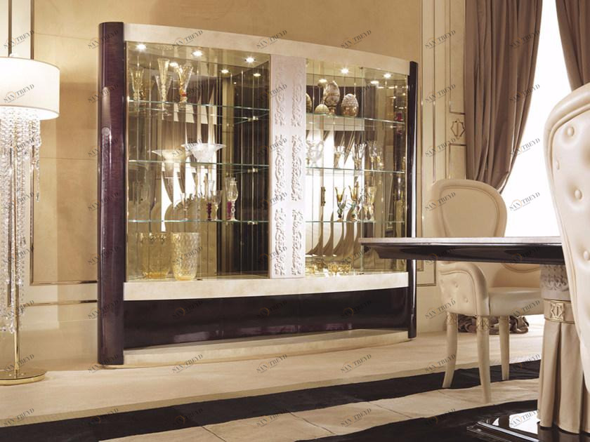 Turri Витрина из лакированной древесины Couture sun-id-1484966