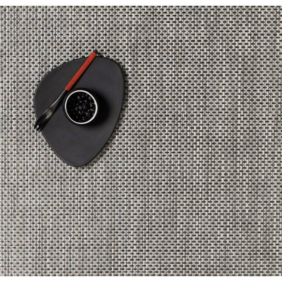 Салфетка виниловая Oyster, жаккардовое плетение, 36х48 см Chilewich C0025BASKOYST - Вид №1