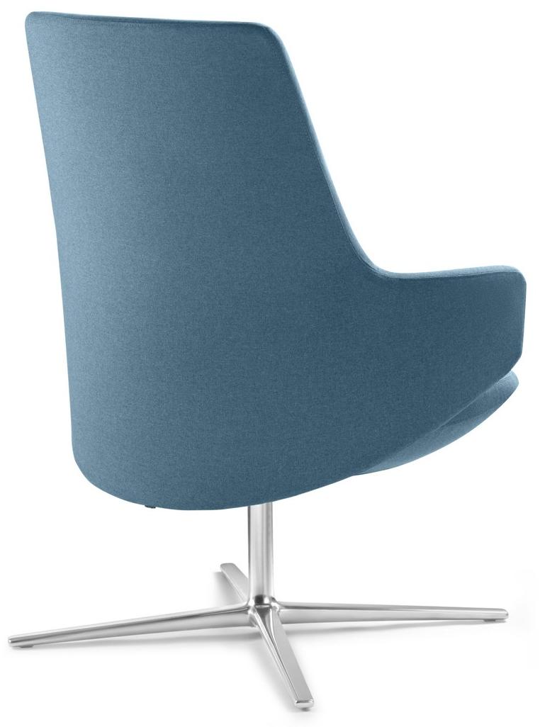 LD Seating Кресло руководителя тканевое с 4-мя спицами и подлокотниками Melody lounge L f27-n6 - Вид №3