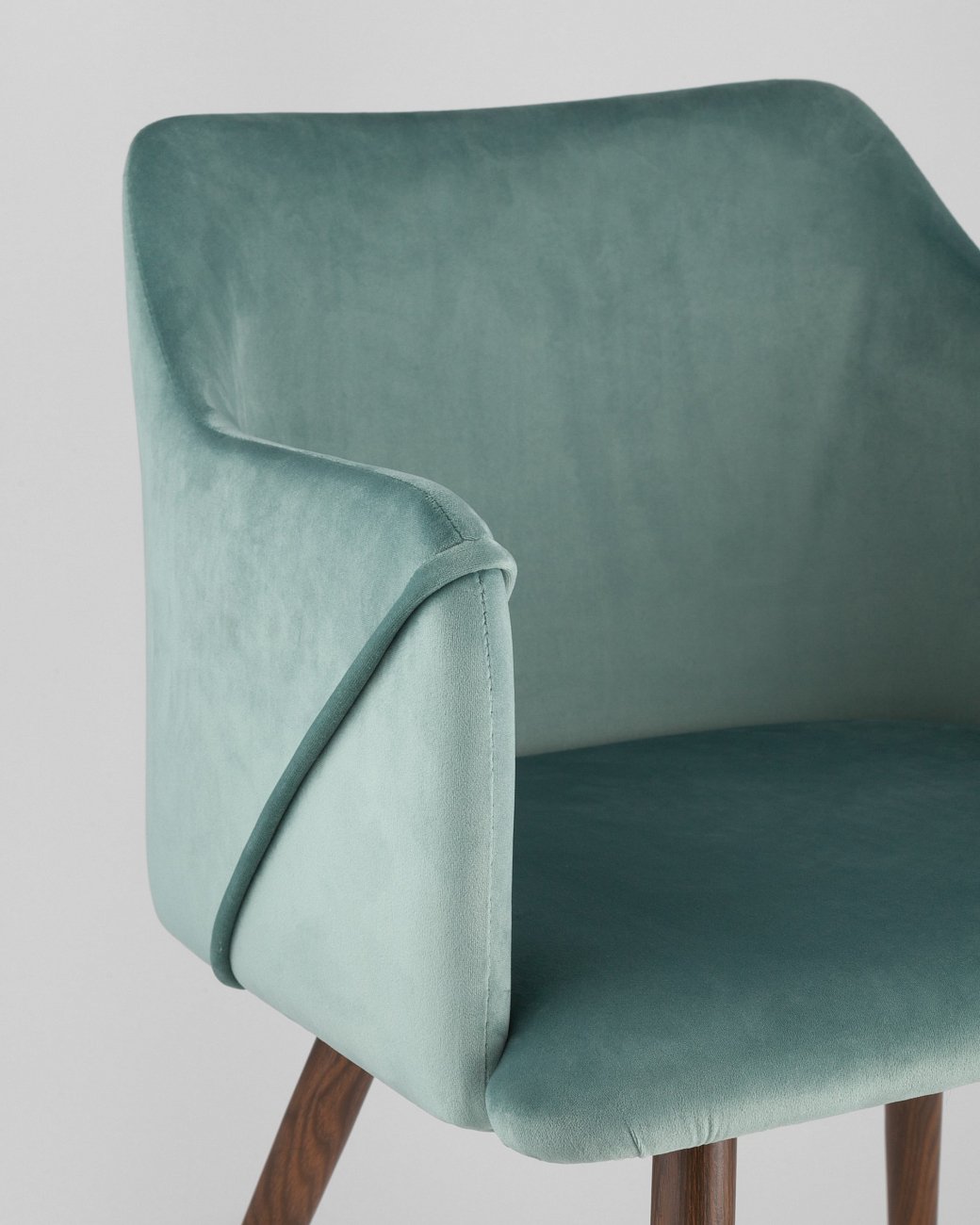 Стул со спинкой голубой "Монарх" STOOL GROUP ДИЗАЙНЕРСКИЕ, ИНТЕРЬЕРНЫЕ 00-3946216 Голубой;зеленый  - Вид №7