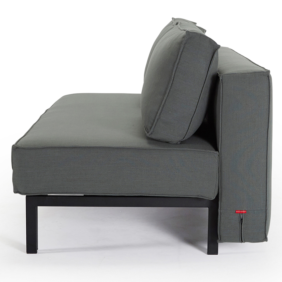 Диван Sly с подушками и серыми ножками, зеленый Innovation Living SLY518 - Вид №5