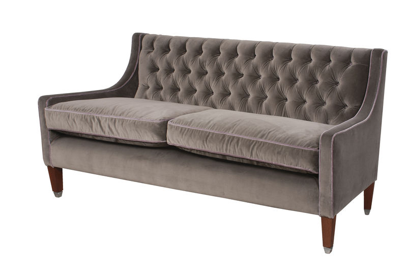 Hockney Диван - спинка на пуговицах ijlbrown  - Вид №1