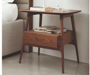 Porada Прямоугольная тумбочка из ореха Iron