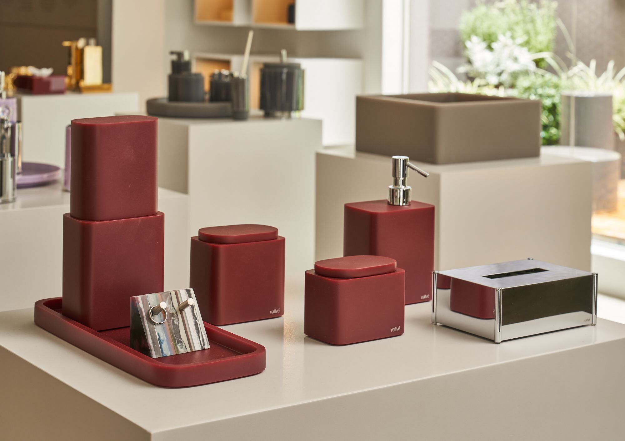 Держатель для хлопка из смолы Vallvé набор ARCH-00120599 - Вид №4