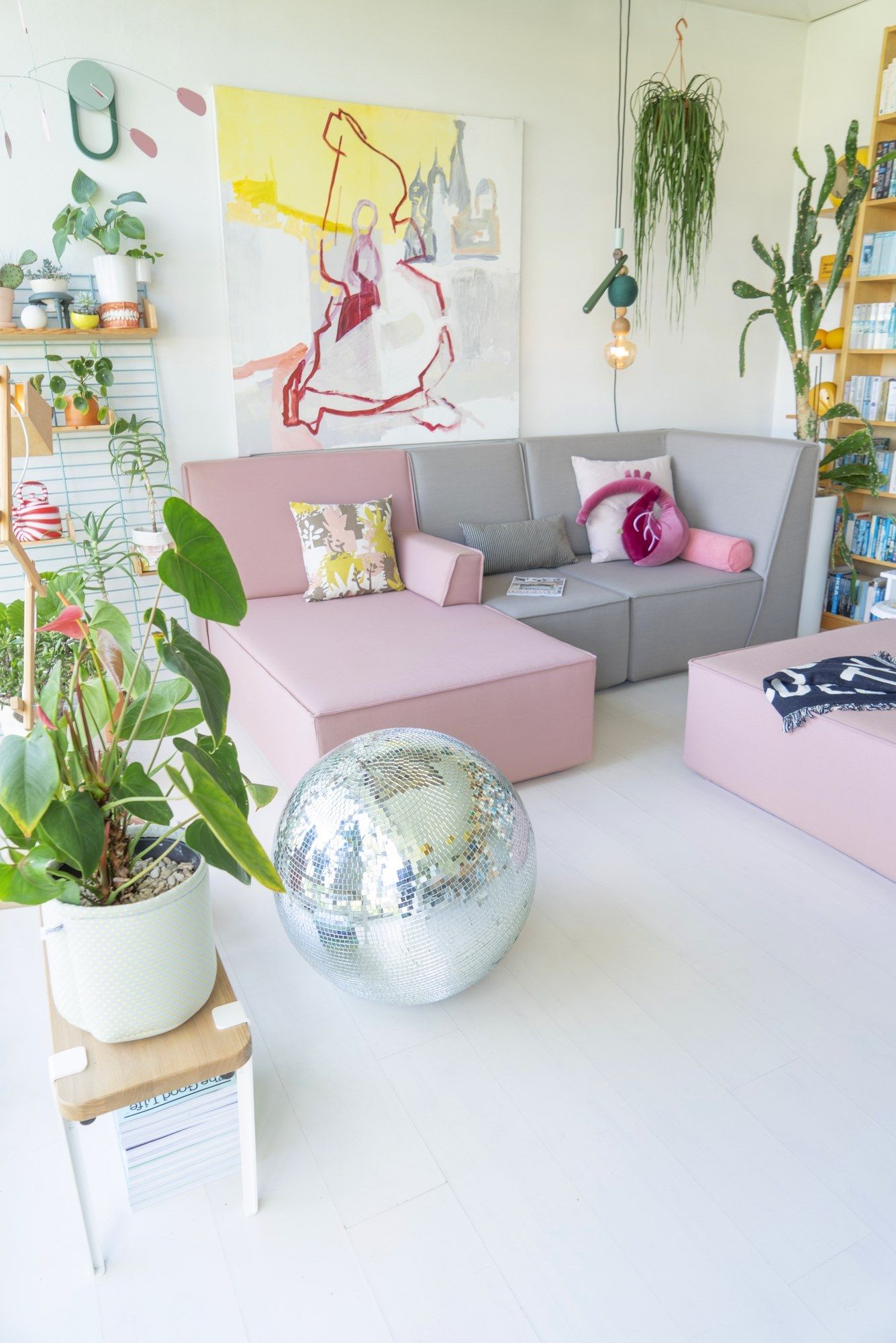 3-местный модульный тканевый диван Cubit by Mymito ARCH-00051353 - Вид №28