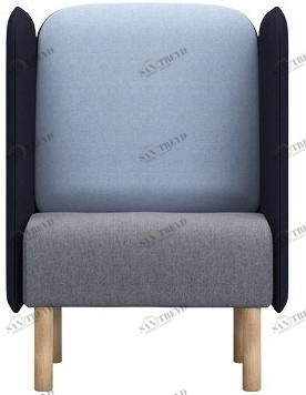 SOFTREND Кресло из ткани с огнестойкой набивкой August sun-id-1399917