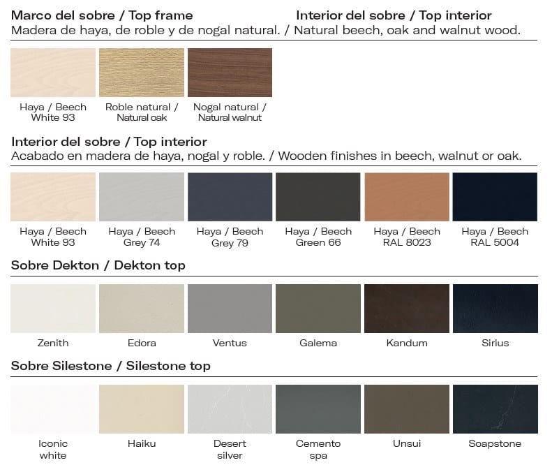 Квадратный стальной стол с порошковым покрытием Vergés Mim ARCH-00095862 - Вид №4