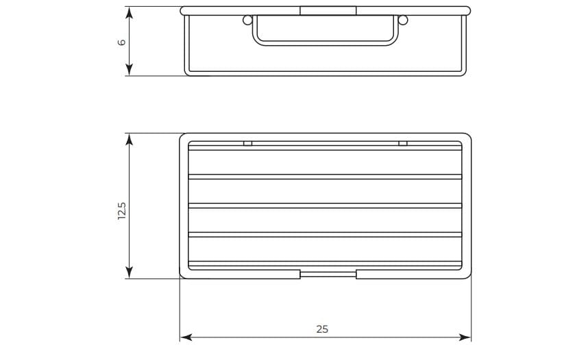 Латунный держатель дозатора Gaia Mobili Комплементы ARCH-00036570 - Вид №2