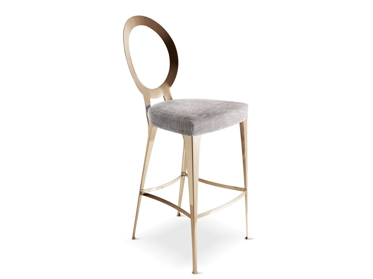 Высокий железный стул со спинкой Cantori Мисс ARCH-00033464 - Вид №1