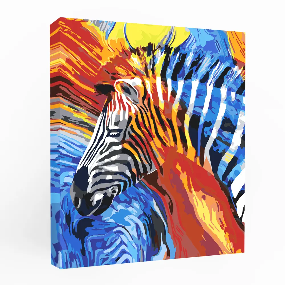 Картина по номерам Радужная Африка 40х50 см FBRUSH STLM-2027331 - Вид №1