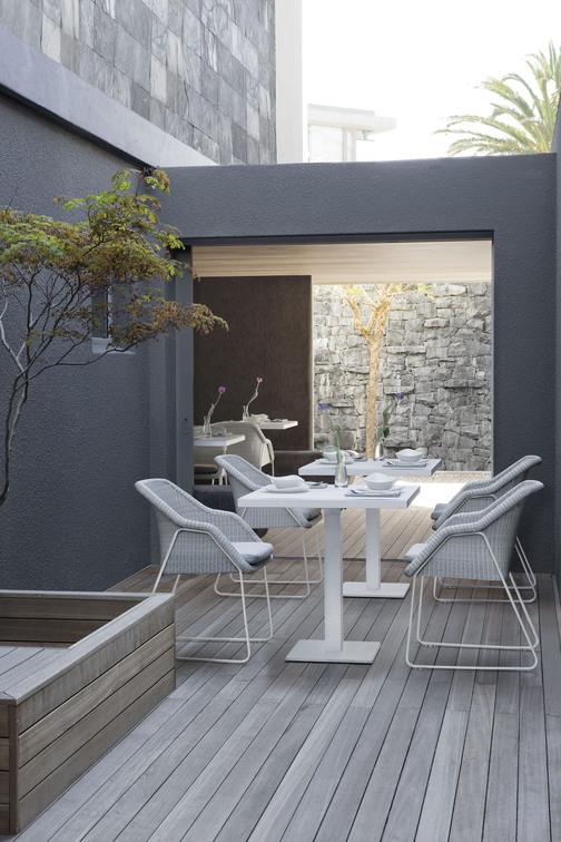 Стул лава шнур 2мм орешник Manutti Mood MNST630 - Вид №1