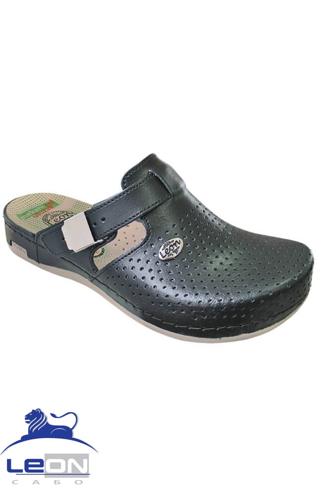 61971 Сабо  женские черные LEON  Медицинская обувь  размер 36  - Вид №3