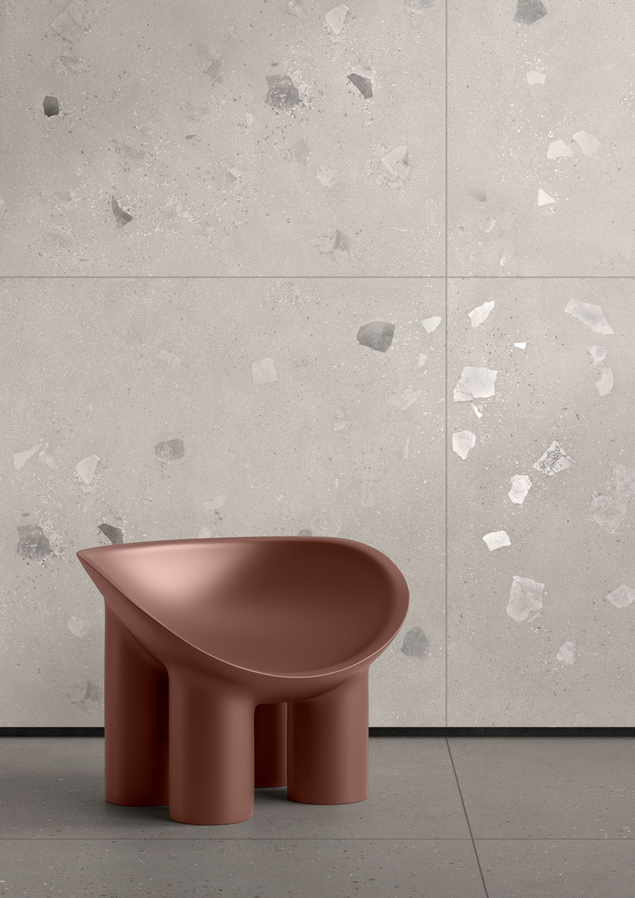 Пол / облицовка керамогранита с эффектом камня VitrA Bathrooms Nova Vita ARCH-00019189 - Вид №1