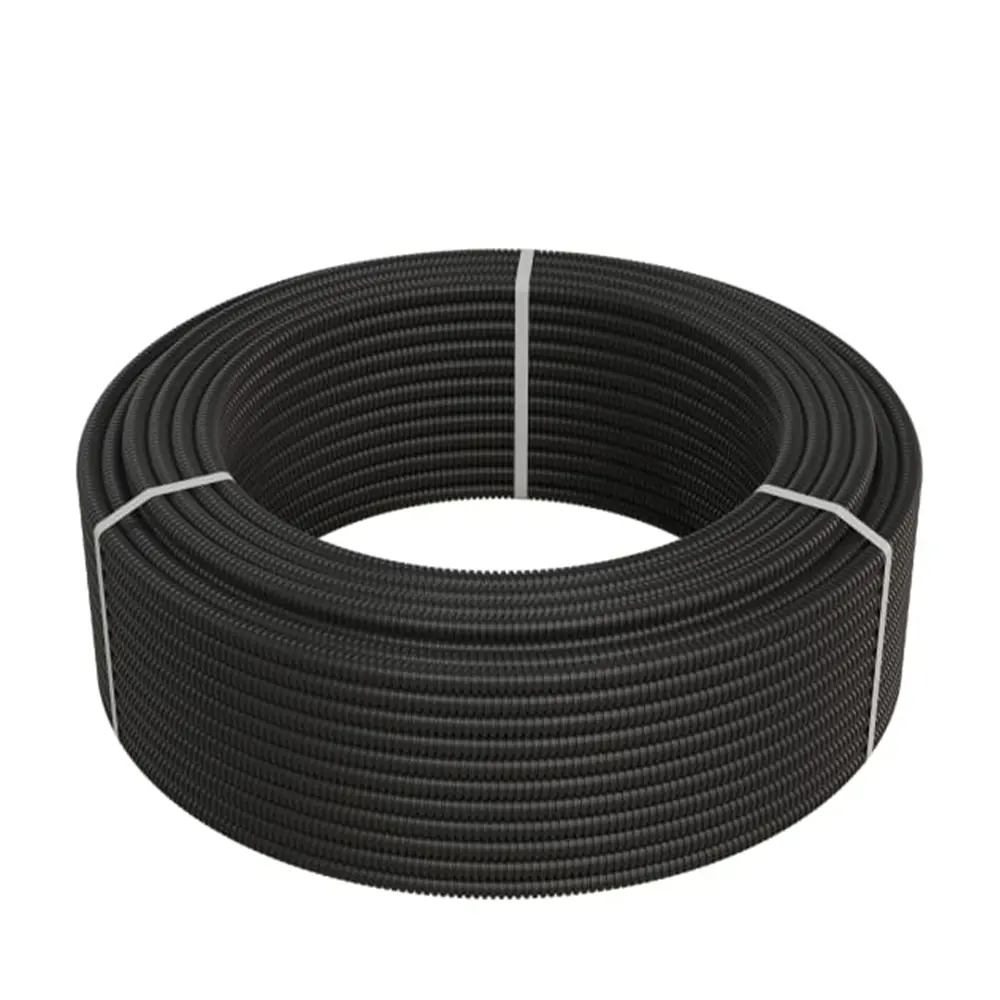 Гофрированная труба MONLID ПНД D25 мм 25 м легкая цвет черный STLM-2060484 - Вид №1