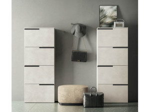 Деревянный шкаф для обуви