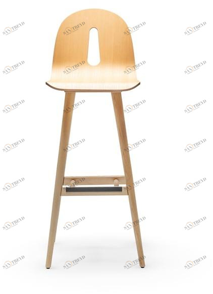 CHAIRS & MORE Высокий деревянный табурет Gotham sun-id-1416031