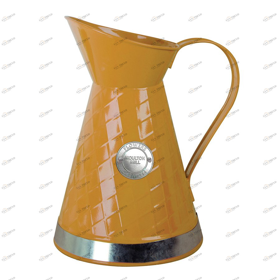 Ваза-кувшин для цветов желтая GARDMAN  301499 Желтый 