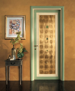 A3 Tifernoit Дверь покрыта сусальным золотом Porte