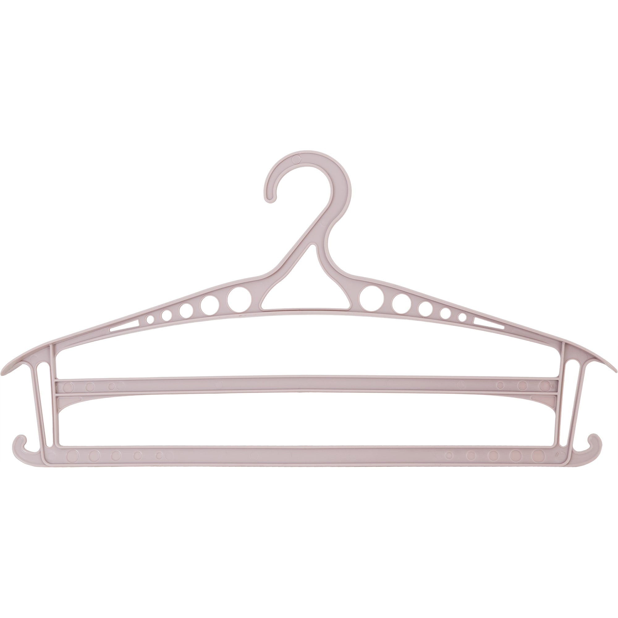 82999653 Плечики с двумя полками размер 48-50 425x215 мм, полипропилен Santreyd 