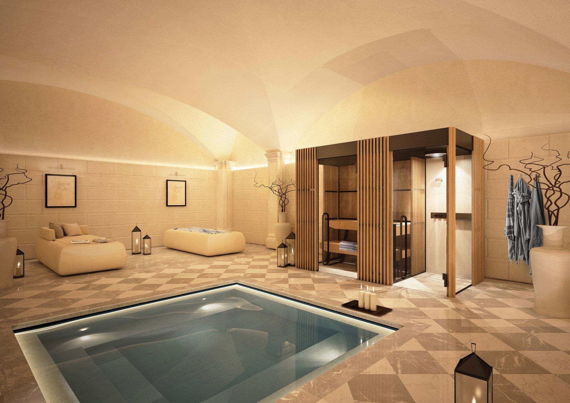 Решение для сухой флотации STARPOOL Zerobody ARCH-00025761 - Вид №3