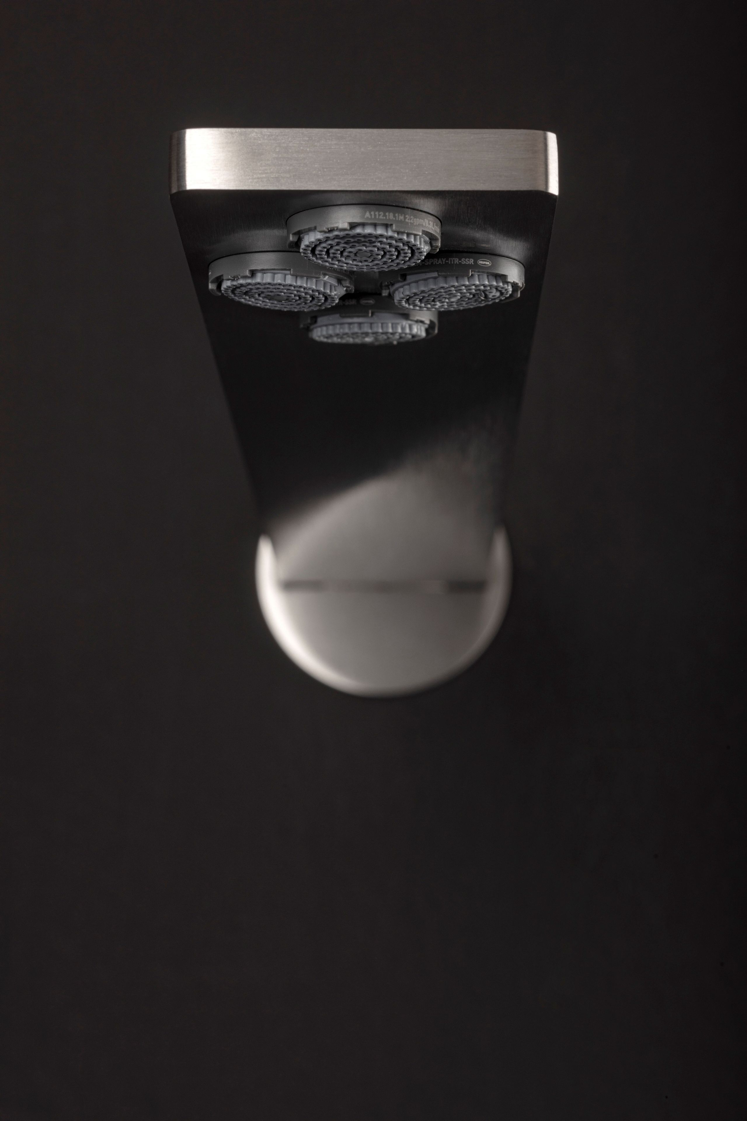 Душевая головка с 4 струями из нержавеющей стали Zazzeri Q316 ARCH-00133545 - Вид №7