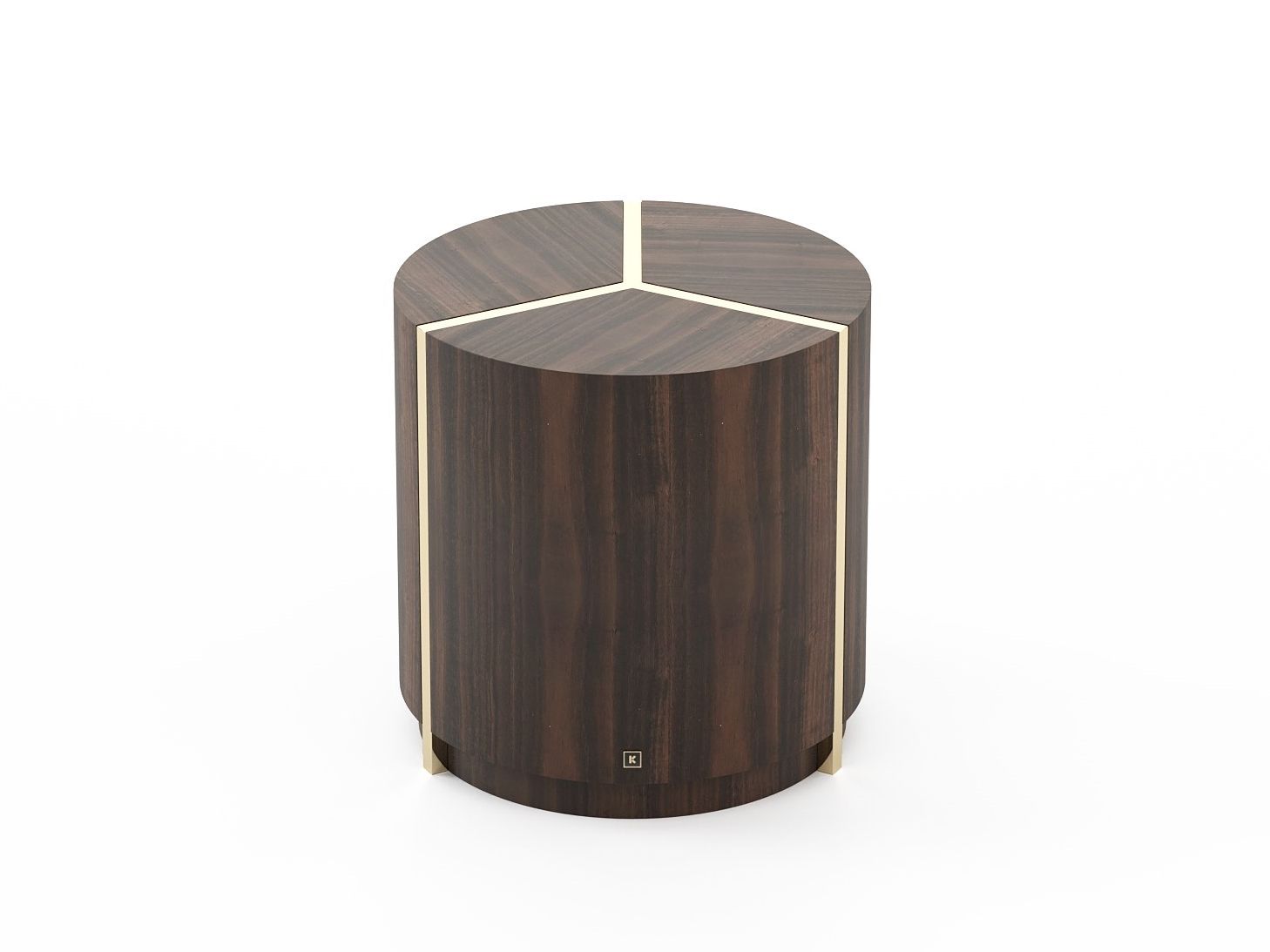 Круглый деревянный журнальный столик для гостиной Laskasas Не другое издание ARCH-00140761 - Вид №3