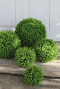 4545 803 a3 Шарик из искусственного мирта, Ø 22 см, желто-зеленый H-andreas