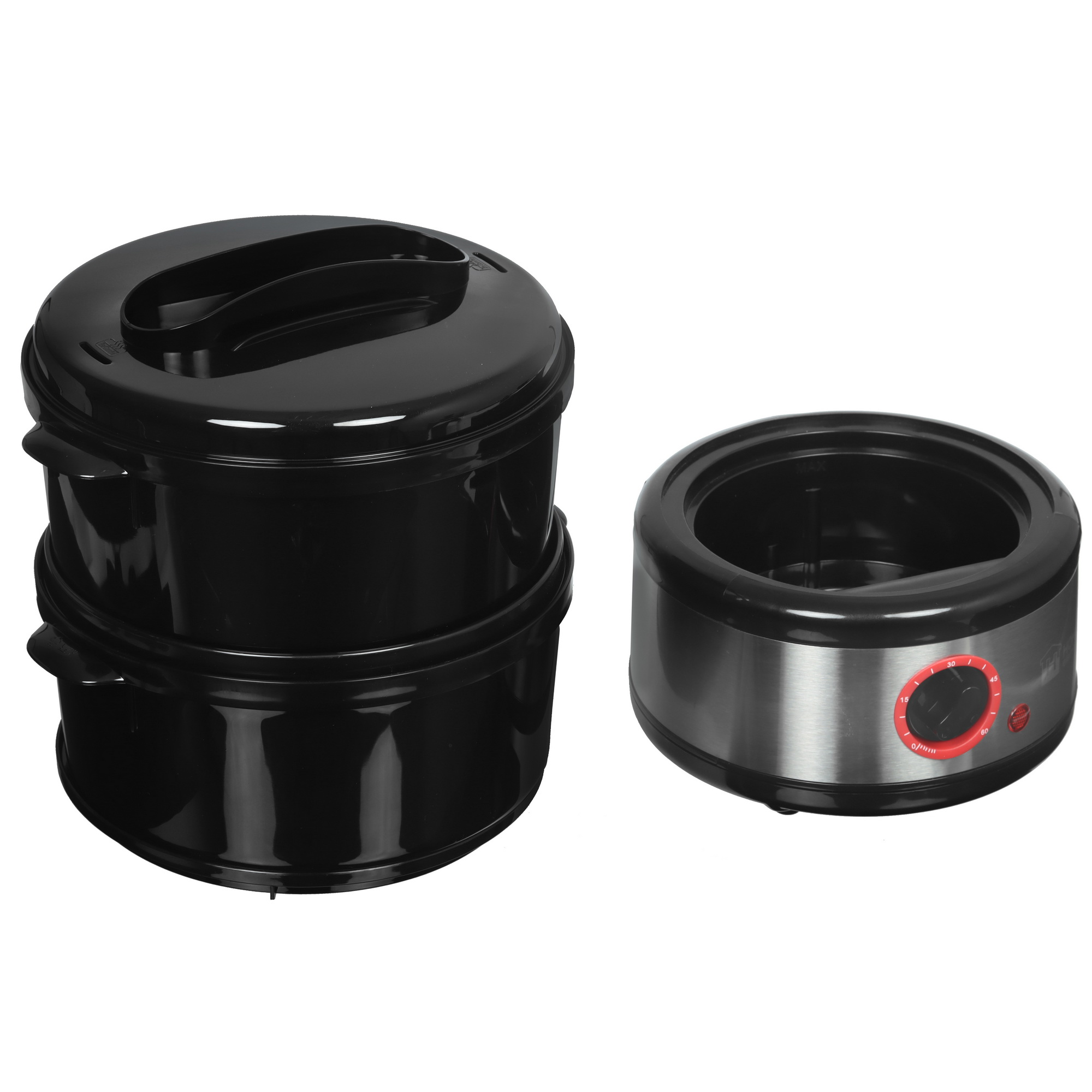 9058604 Пароварка Home Element HE-FS1501 черный STDN-0108770 - Вид №4