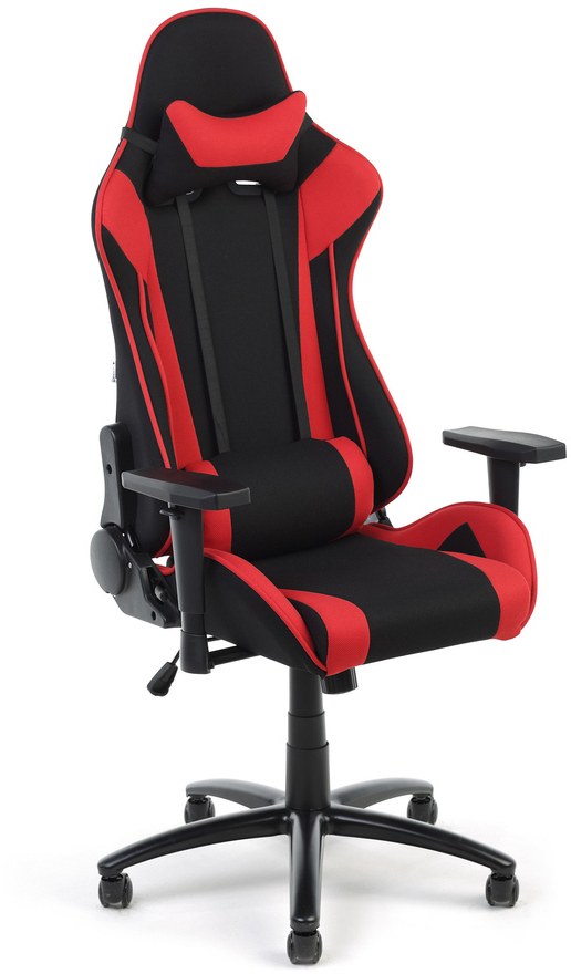 90320389 Игровое кресло Lotus S4 Ткань черно-красный STLM-0183328 EVERPROF