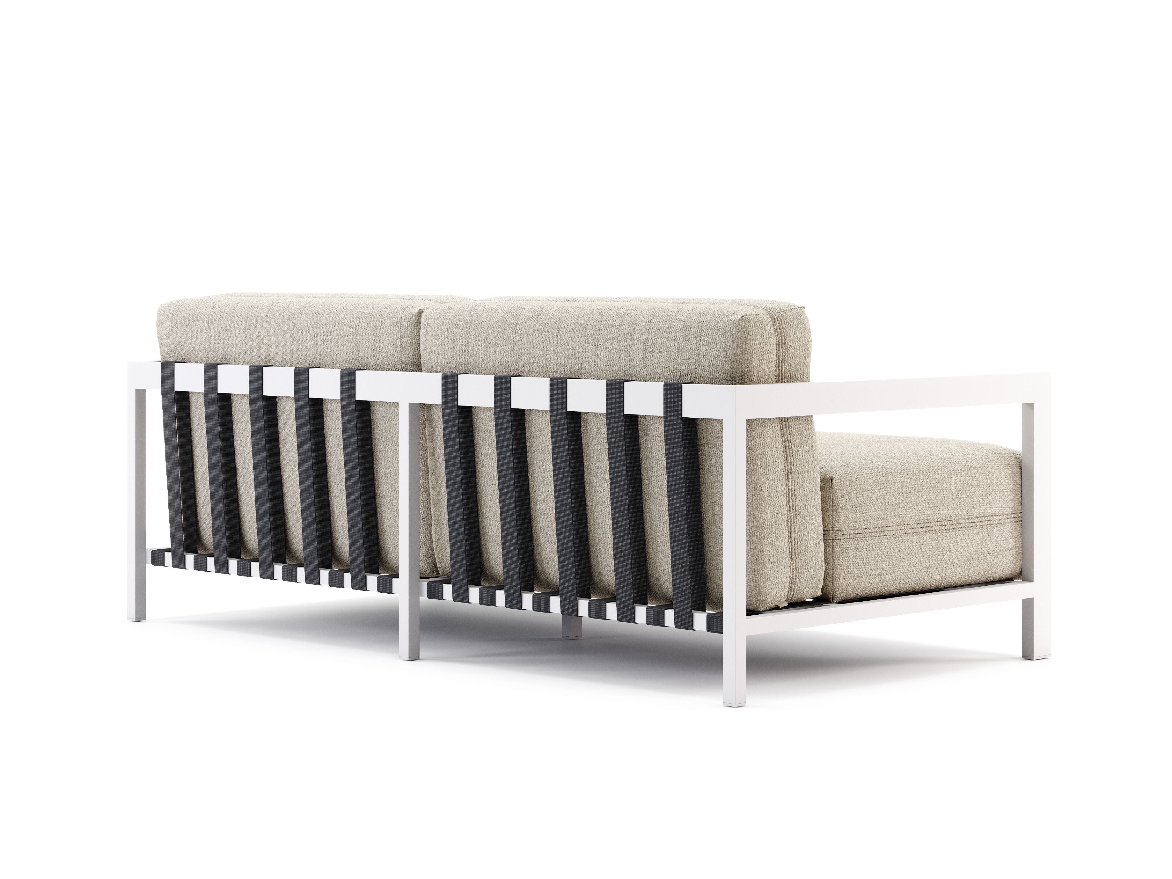 3-местный стальной садовый диван Domkapa ARCH-00054338 - Вид №1