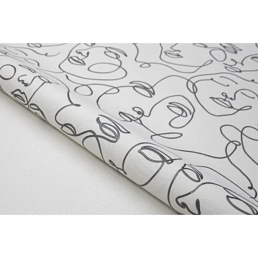 Обои флизелиновые Wallsecret Picasso белые 1.06 м 8754-20 STLM-2029906 - Вид №3