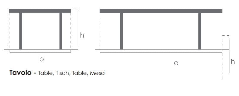 Прямоугольный садовый стол из тикового дерева BIZZOTTO Coachella ARCH-00001764 - Вид №9
