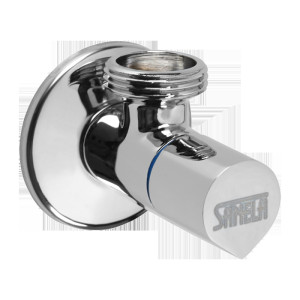 08530 Угловой вентиль, 1/2 x 3/4, с керамическим картриджем SANELA