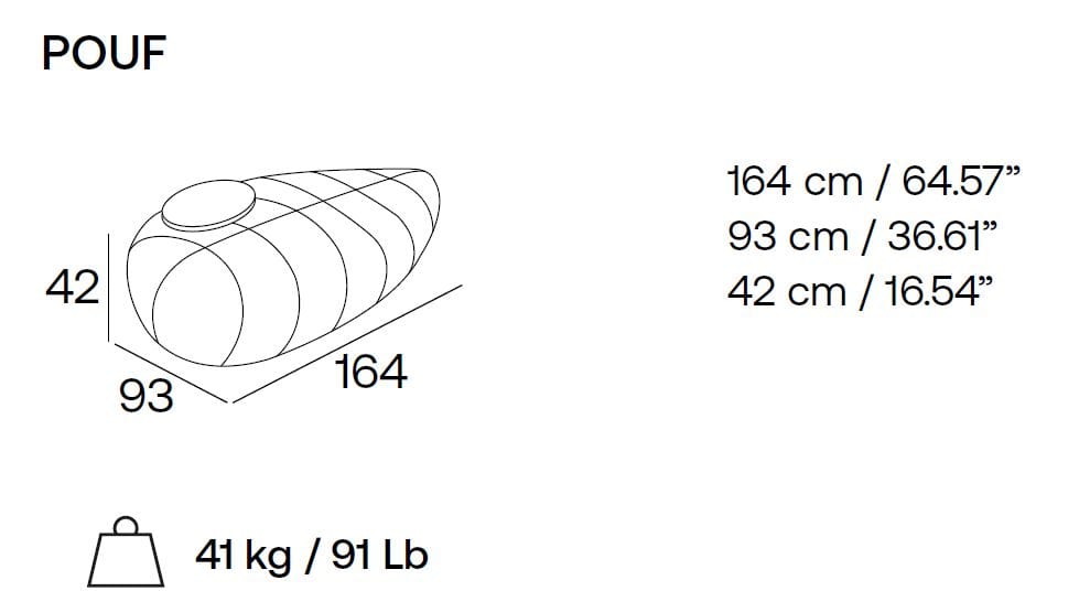 Оттоманка с лакированной столешницей из МДФ Adrenalina R*ck ARCH-00148452 - Вид №3