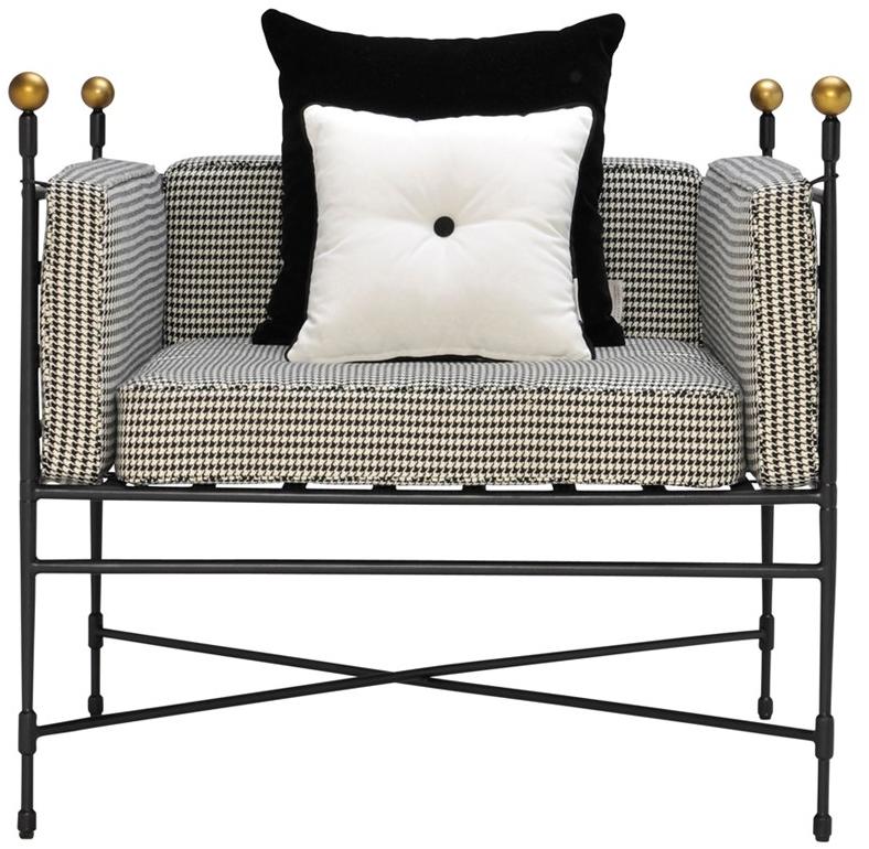 JANUS et Cie Кресло из нержавеющей стали с подлокотниками Amalfi sun-id-1436313 - Вид №5