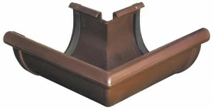 First Corporation Внешний уголок с прокладкой для желоба First plast Ae145m