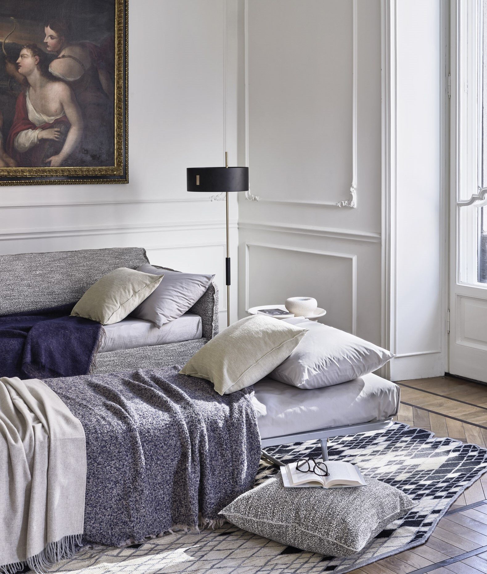 Раскладной диван-кровать из ткани Gervasoni Ghost ARCH-00073596 - Вид №7