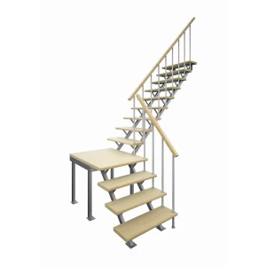 Лестница поворотная 90° ЛЕС-05 универсальная