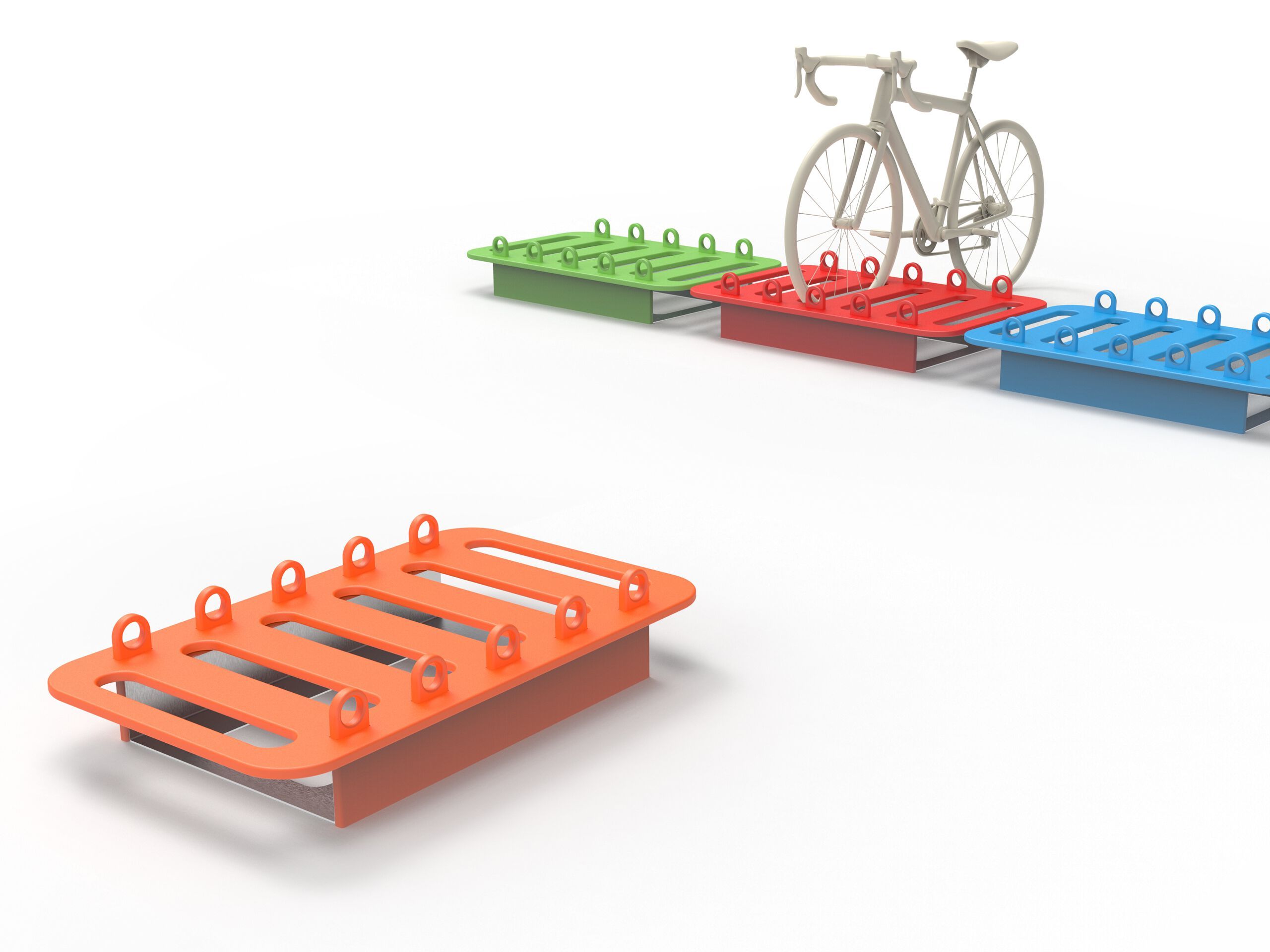 Стойка для велосипедов из полиэтилена Donye R-ASTRA ARCH-00146225 - Вид №5