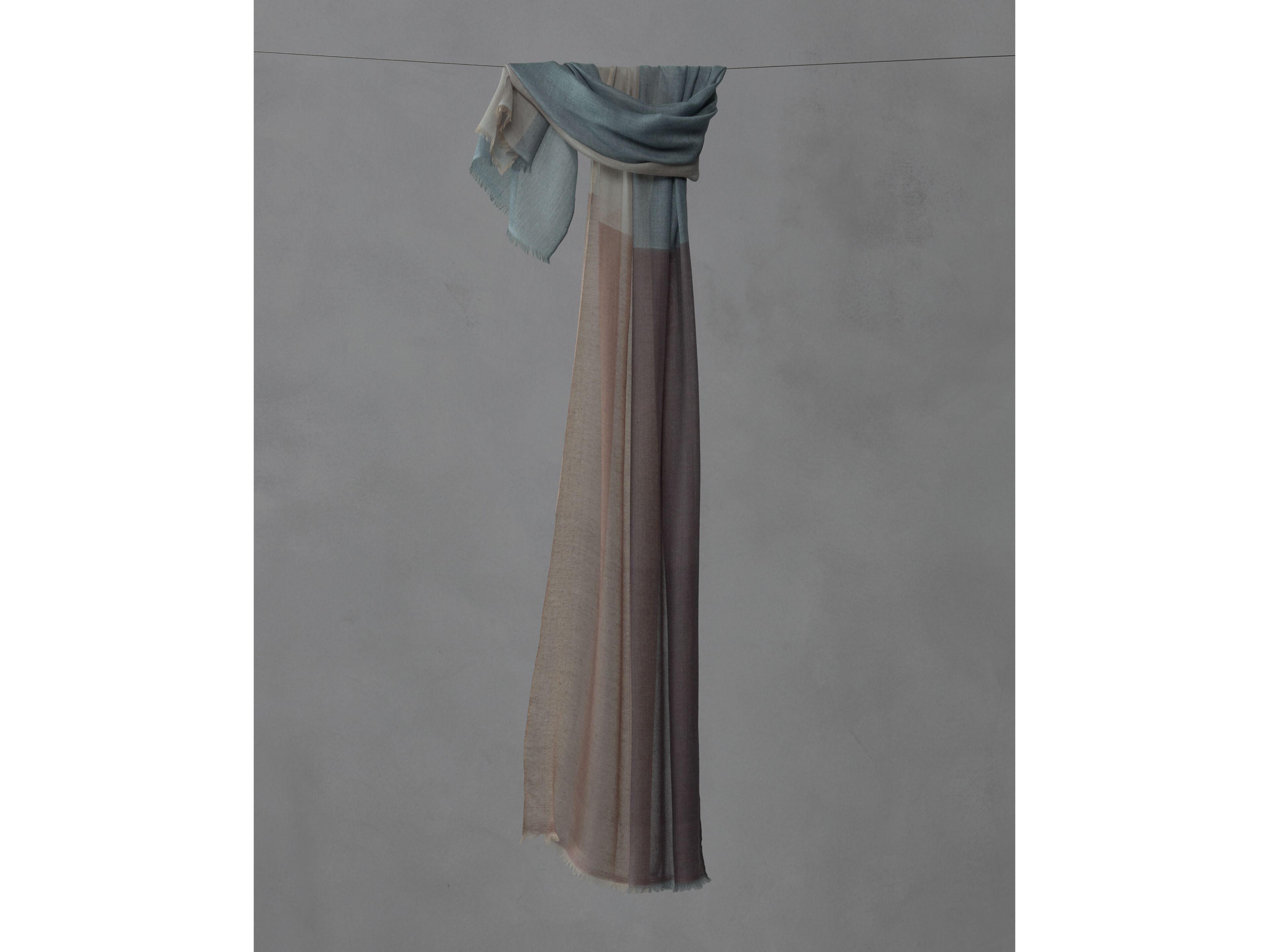 Кашемировый шарф Society Limonta NAP MULTI ARCH-00110260