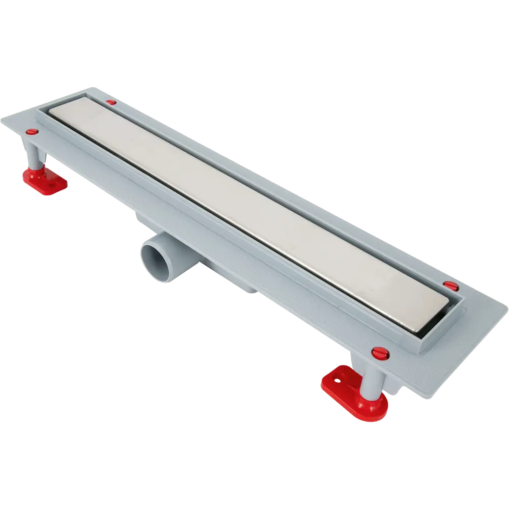 Душевой трап АНИ пласт «Мол» с решеткой из нержавеющей стали 82271219 STLM-0023645